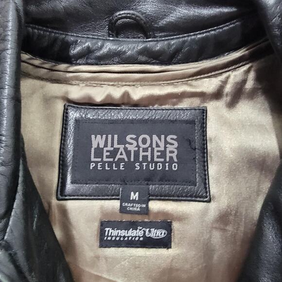 Wilsons Leather Pelle Studio Leather Jacket - Picture 2 of 5